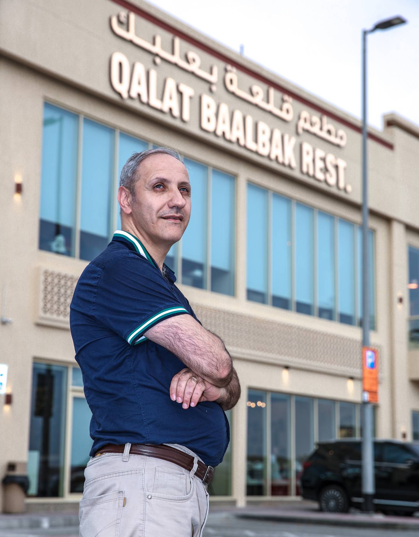 Charbel Khalil, operating manager at Qalat Baalbak. Victor Besa / The National