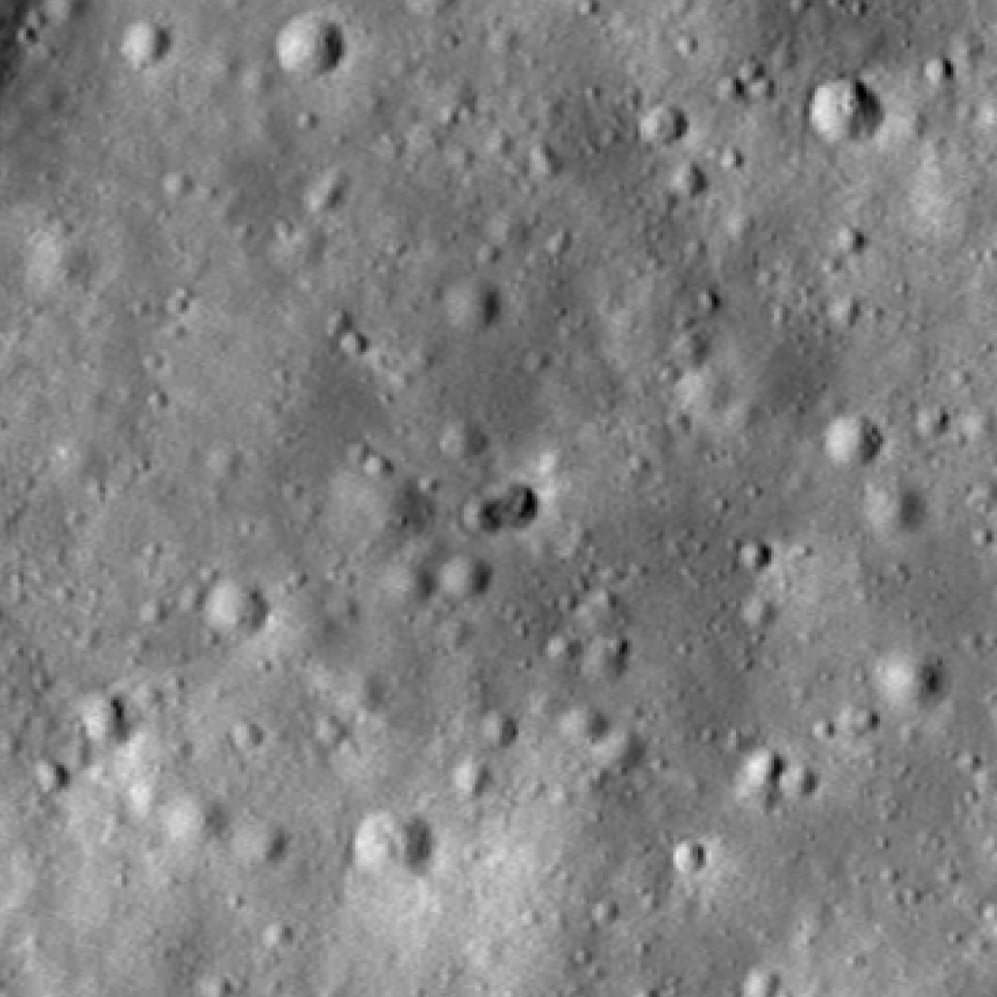 Nasa’s Lunar Lunar Reconnaissance Orbiter photographed a rocket collision site on the Moon. Photo: Nasa