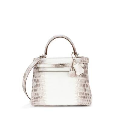 Hermes Kelly 32: Gray Designer Handbag