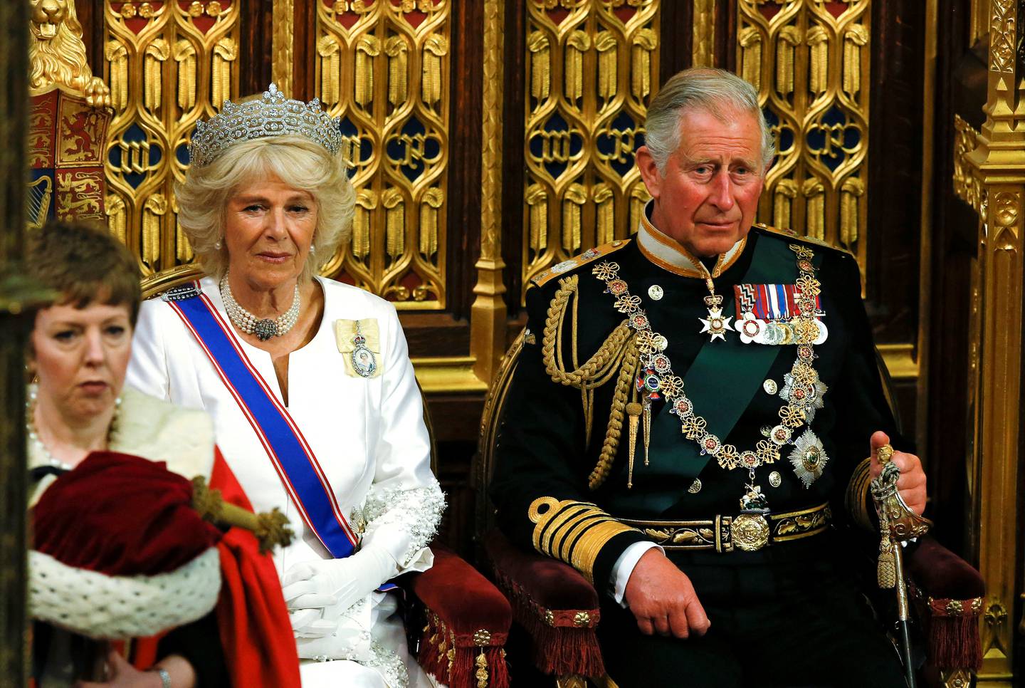 Prince Charles with his wife Camilla, Duchess of Cornwall who will now become Queen Consort when he accedes the throne. Reuters.