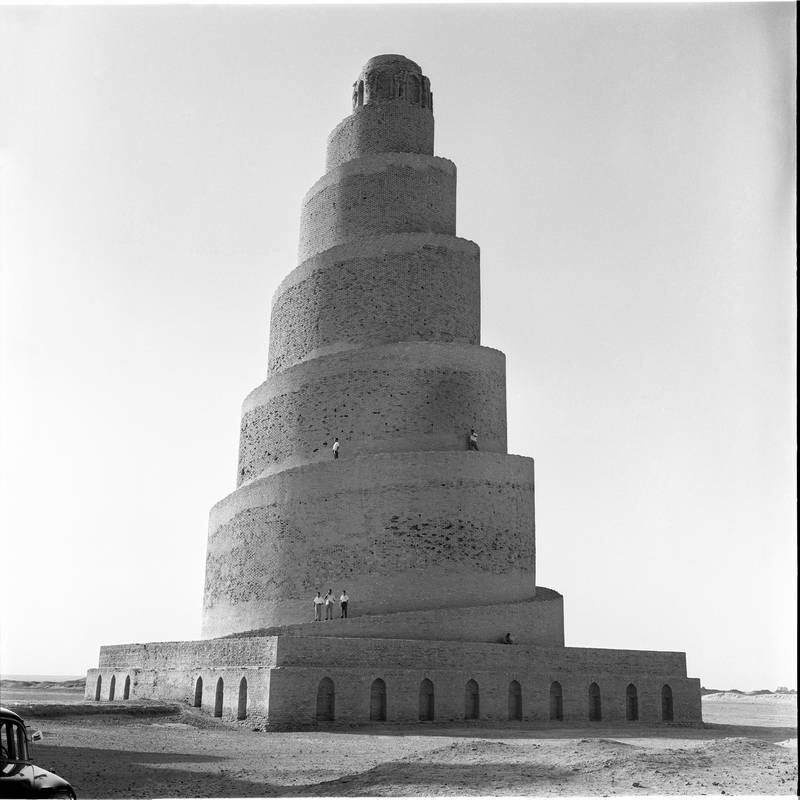 Minaret of the Great Mosque of Samarra, Samarra, Salah Al Din, 1960