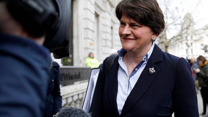 An image that illustrates this article Arlene Foster: Northern Ireland protocol creates dangerous imbalance