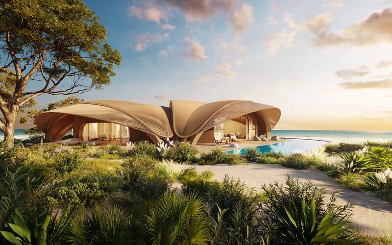 Nujuma, a Ritz-Carlton Resort, is one of several new luxury hotels opening in Saudi Arabia this year. Photo: Red Sea Global