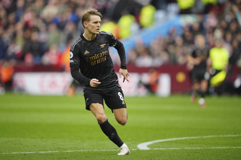 Martin Odegaard - 7, Had a quiet first half and wasted a brilliant opening, but he got into great positions in the second half and played the pass to set up Zinchenko’s goal.

AP