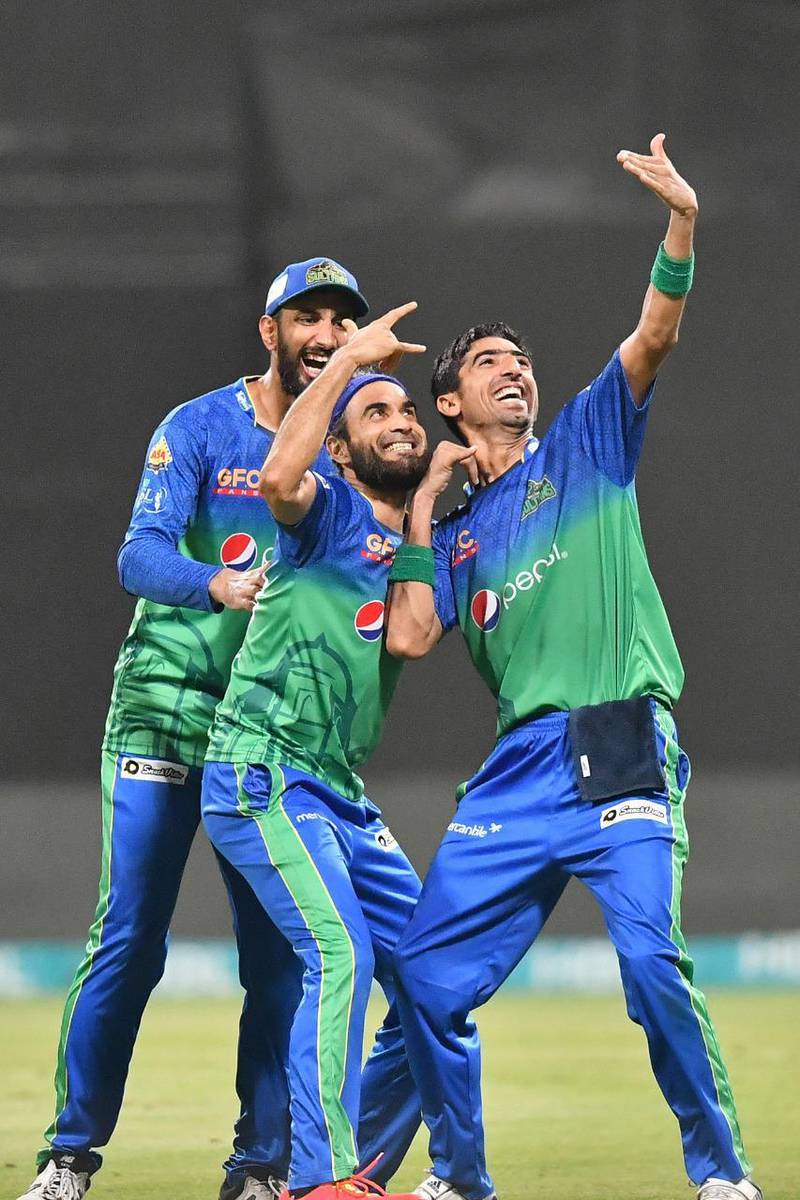 11. Shahnawaz Dahani, right, (Multan Sultans) - Unquestionably the find of the tournament. Good pace, a load of wickets, and a ready smile marked him out as a new star.