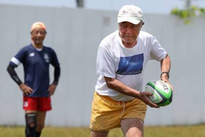 Rugby is seen as a great way for older players to keep fit and bonded to a community