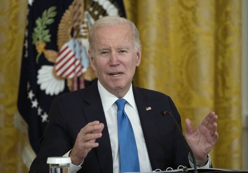 Joe Biden will travel to Poland ahead of the one-year anniversary of Russia's invasion of Ukraine, the White House said. AP