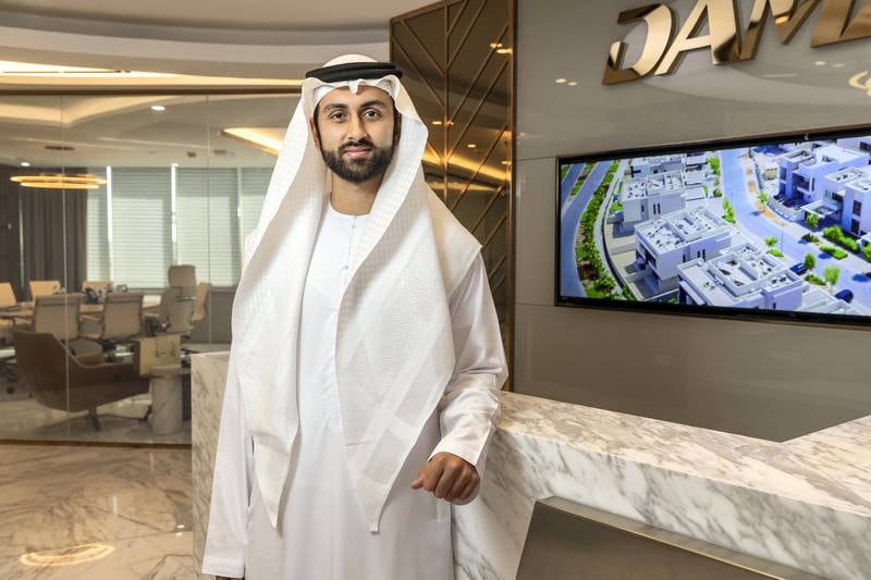 DUBAI, UNITED ARAB EMIRATES. 14 November 2019. Interview with Ali Sajwani, Operations Head at Damac Properties about global their plans. (Photo: Antonie Robertson/The National) Journalist: Michael Fahy. Section: Business.