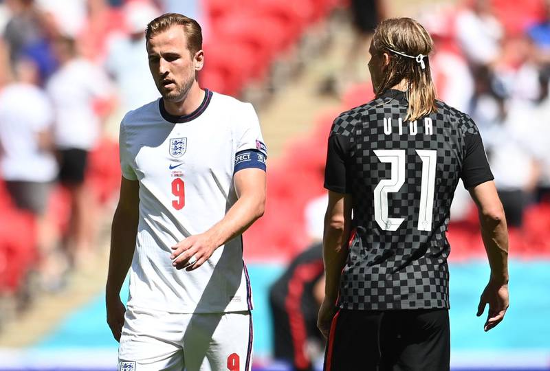 Harry Kane - 6. Played deeper than expected and struggled to get into the game. Brozovic had the measure of him. Smashed the post with his ribs as he came close to scoring. Not his best day but the key was that his team won an opening game in the European championship for the first time in nine tournaments. EPA