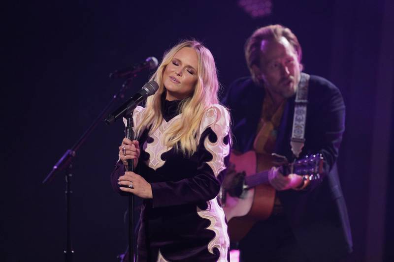Miranda Lambert performs at the 54th annual Country Music Association Awards in Nashville, Tennessee. Reuters