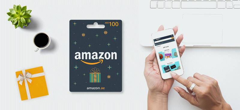 Amazon.ae offers e-gift cards in nine colourful designs 