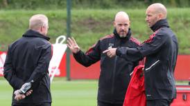 Cristiano Ronaldo absent as Erik ten Hag leads Manchester United training - in pictures
