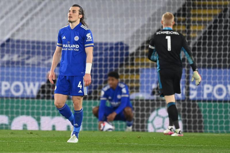 Caglar Soyuncu 4 - The Turkish defender was caught out by Callum Wilson’s pace early on before a thoughtless first touch saw him easily dispossessed for by Joe Willock for the opener. A disgrace of a performance from all of Leicester’s back three.  AFP
