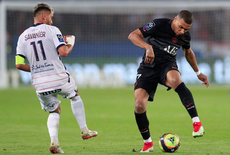 Kylian Mbappe - 6, Had a shot well saved early on, but could have been a lot more clinical at times. His deflected pass forced a brilliant save, though the striker couldn’t wrap his foot around the ball enough after rounding the goalkeeper. AFP