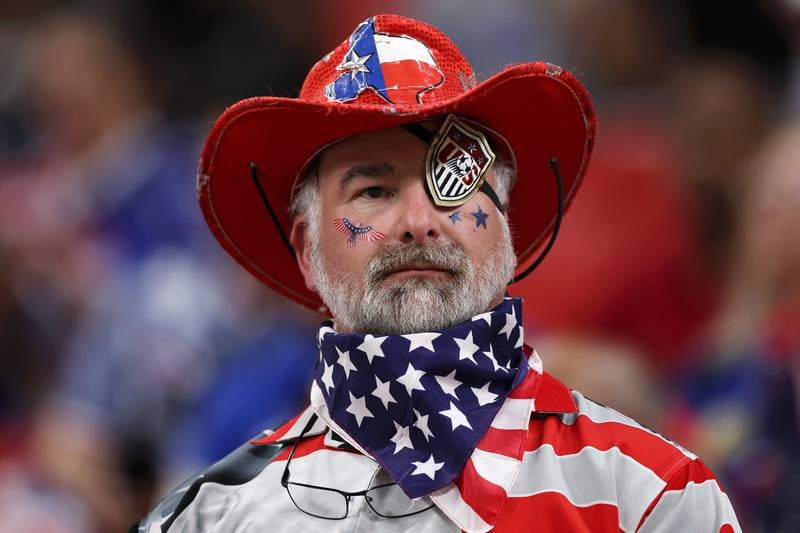 This American gentleman really gets into the spirit of things. Getty