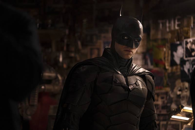 Robert Pattinson plays Batman in the new Warner Bros action adventure 'The Batman'. All photos: Warner Bros Pictures / DC Comics