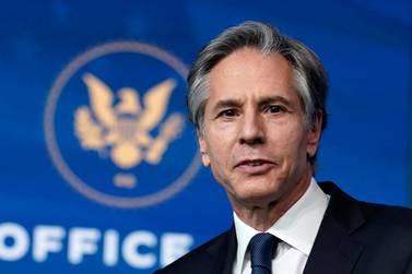 Anthony Blinken, the new US Secretary of State, today held his first meeting with EU foreign ministers saying he would look to 'lengthen and strengthen' the Iran nuclear deal. AP