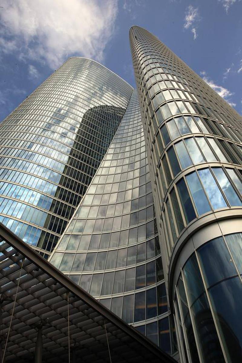 The Adia office building in Abu Dhabi. Delores Johnson / The National