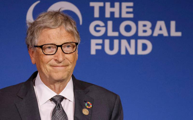 'We see the greatest progress when governments, the private sector and local communities collaborate in global health programmes,' said foundation co-chairman Bill Gates. AFP
