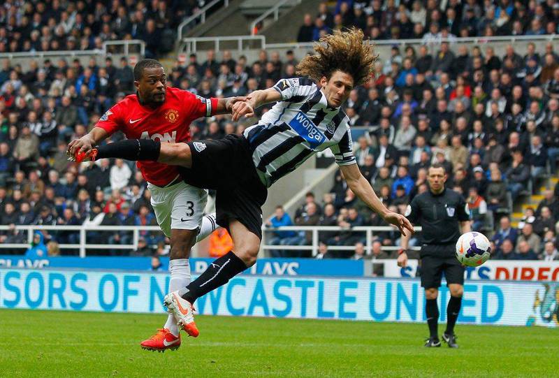 Centre-back: Fabricio Coloccini, Newcastle United. Could not cope with Juan Mata and Javier Hernandez. Paul Thomas / Getty Images