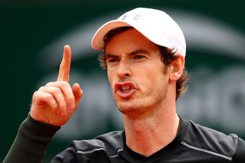 Andy Murray overcame Radek Stepanek to advance to the French Open second round. Clive Brunskill / Getty Images