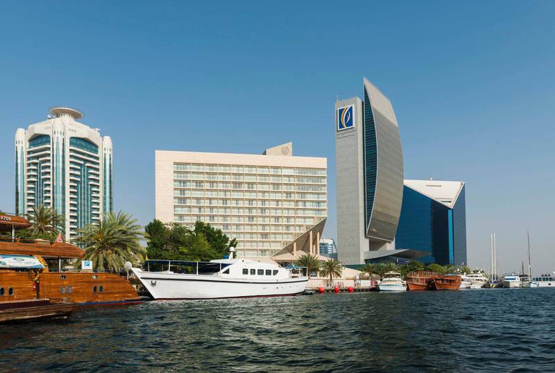 The Sheraton Dubai Creek Hotel & Towers is a hospitality landmark on the banks of Dubai’s birthplace waterway. Courtesy Sheraton