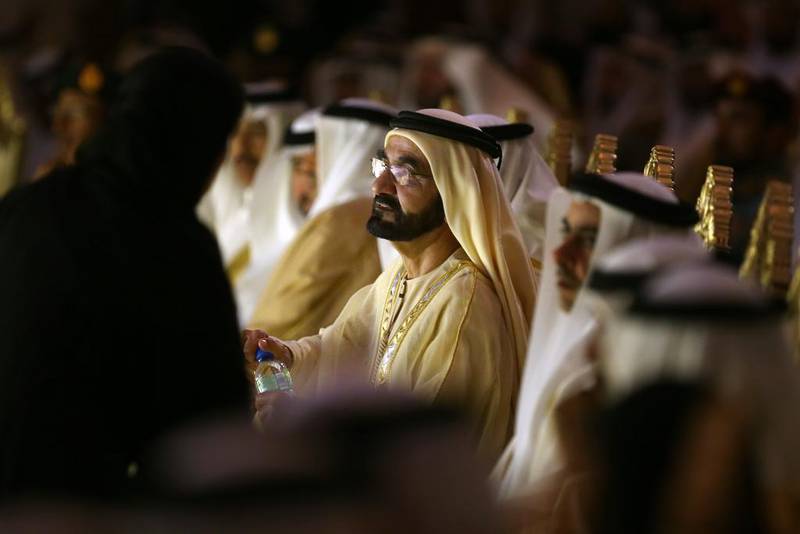 Sheikh Mohammed bin Rashid, Vice President of the UAE and Ruler of Dubai. Delores Johnson / The National