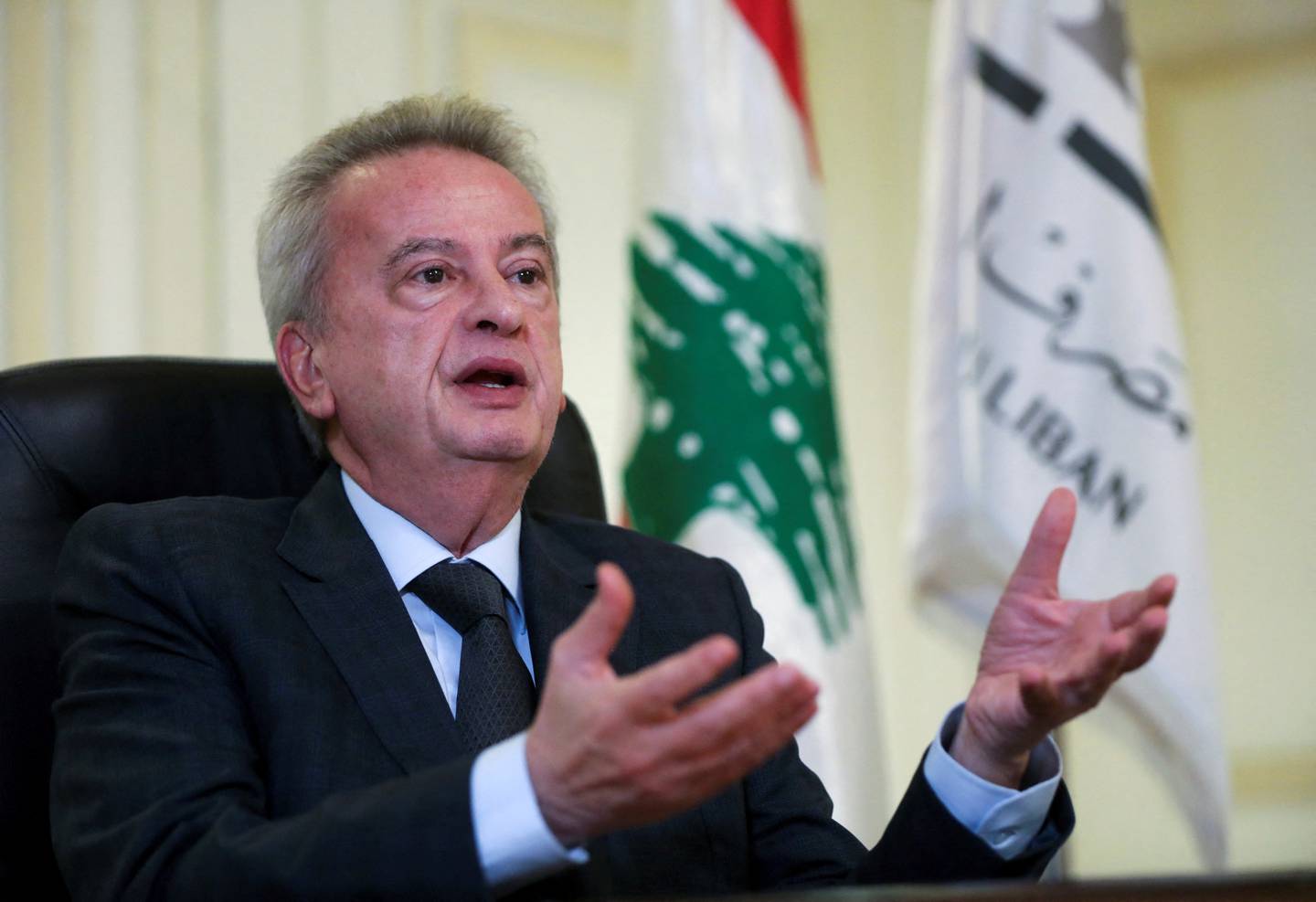 Riad Salameh has held the role of Lebanon's central bank governor for three decades. Reuters