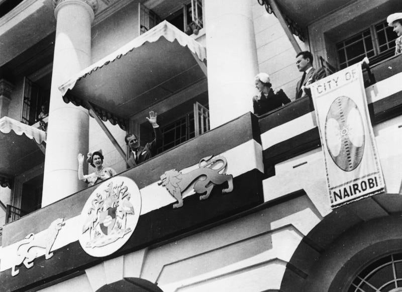 Princess Elizabeth and Prince Philip's tour would be cut short after the death of King George VI. Central Press/Hulton Archive/Getty Images)