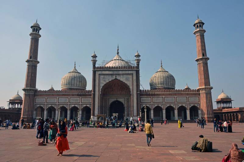 Jama Masjid Mosque in Delhi, recorded on 28.01.2019 | usage worldwide Photo by: Reinhard Kaufhold/picture-alliance/dpa/AP Images