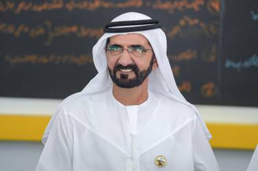 Sheikh Mohammed recalled the time when he first saw Heathrow Airport as a ten-year-old child. 