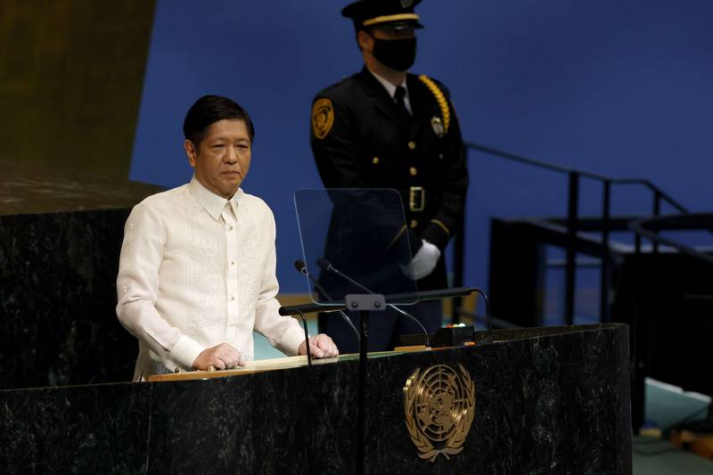 Philippine President Ferdinand Marcos Jr says the world’s richest people have put its poorest at risk. AFP