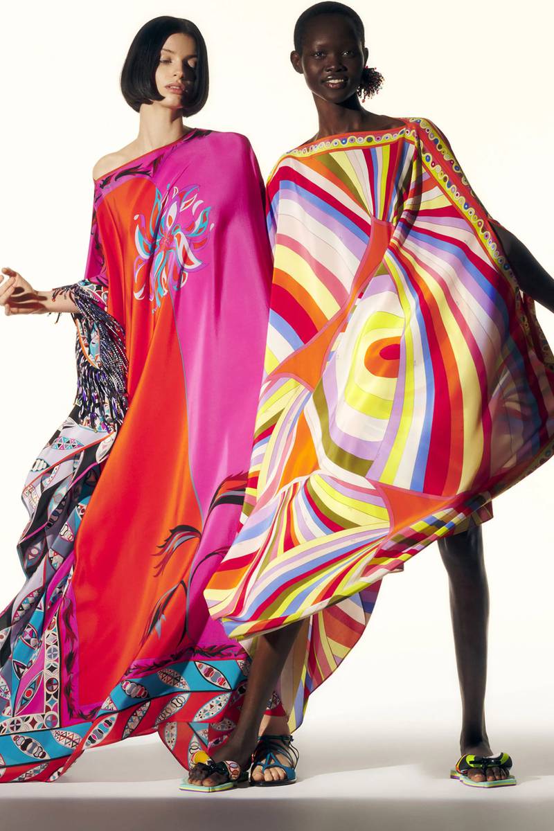 Pucci brings back the carefree 1960s in its new autumn 2022 collection. Photo: Pucci