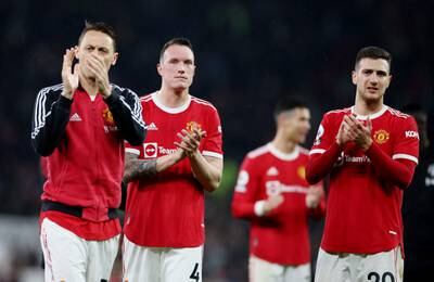 Phil Jones 5 (on for Mata). Likely to be his last appearance at Old Trafford. The fans sang his name, he had a chance to score, but best for all parties that he moves on. Reuters
