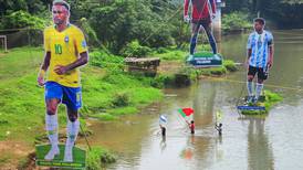 The World Cup-crazy Kerala village where Messi and Ronaldo are larger than life