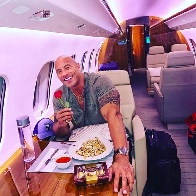 4. The second most followed man on Instagram is Dwayne 'The Rock' Johnson (@therock), with 133m followers. Not one to just snap and post, the majority of The Rock's Insta pics come with a pretty inspiring caption to accompany it.
