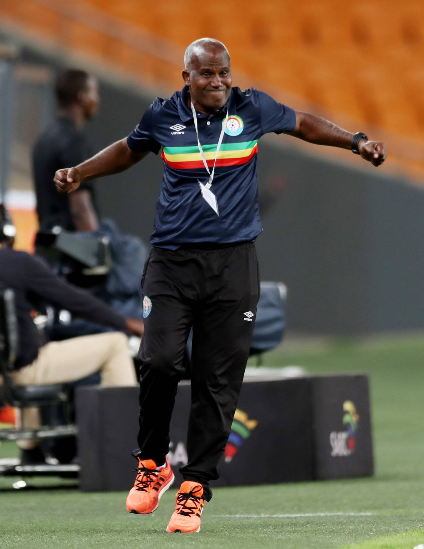 Ethiopia coach Wubetu Abate is hoping for success at Afcon 2021. Reuters