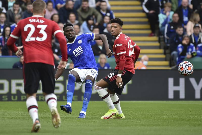Daniel Amartey, 8 -- With incredible pass accuracy and a stalwart outing whilst marking Ronaldo, it was a great day at the office for Amarety. AP Photo
