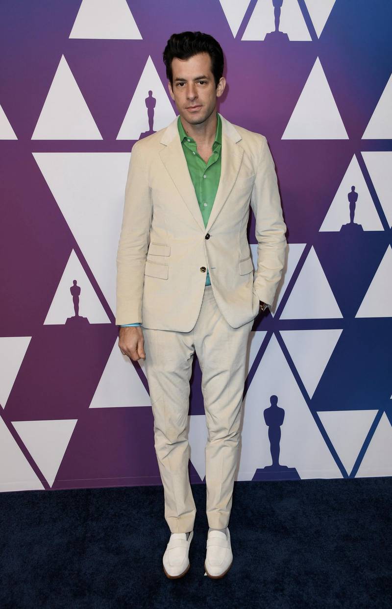 Mark Ronson arrives for the 91st Oscars Nominees Luncheon at the Beverly Hilton hotel. Ronson is nominated for Best Original Song for 'Shallow' from 'A Star is Born'. AFP