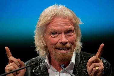 Virgin Galactic founder Richard Branson hopes to open up space to the masses. AFP