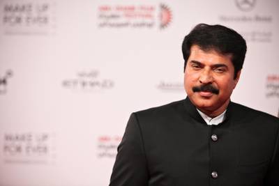 Abu Dhabi, UAE, October 11, 2012:

South Indian film star "Mammootty", strolled down the red carpet tonight at the opening of Abu Dhabi Film Festival.






Lee Hoagland/The National