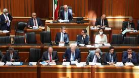 Chaotic scenes in Lebanese Parliament as MPs vote on 40 draft laws