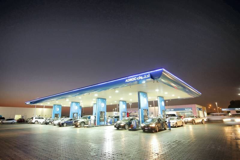 Customers can place an order through the Adnoc Distribution app, which has a number of features, including live tracking through delivery as well as a payment option. Photo: Adnoc Distribution