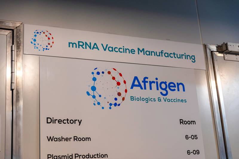 The Afrigen Biologics & Vaccines lab is part of the WHO's mRNA technology transfer hub in South Africa. Bloomberg