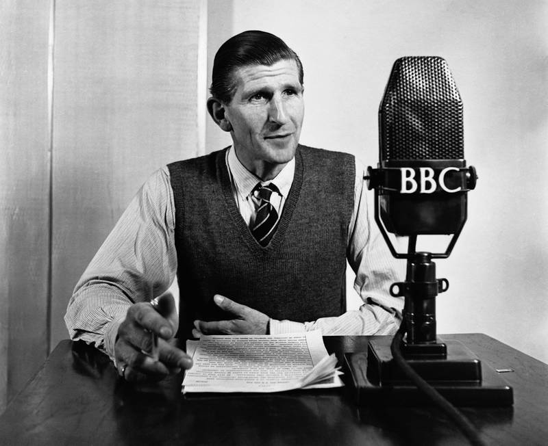 BBC radio news announcer Alvar Liddell. He is the man who announced the abdication of King Edward VIII. Getty Images