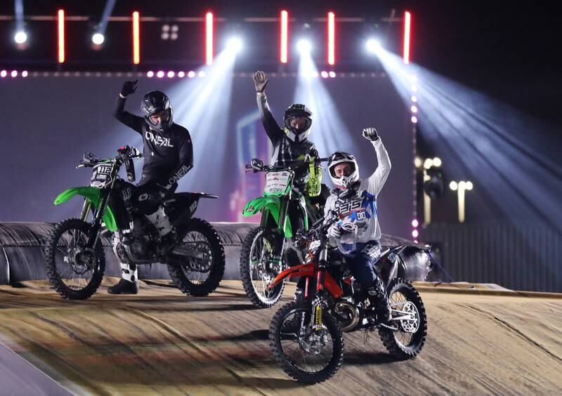A dedicated area has been built within the Sheikh Zayed Festival grounds for Extreme Weekends