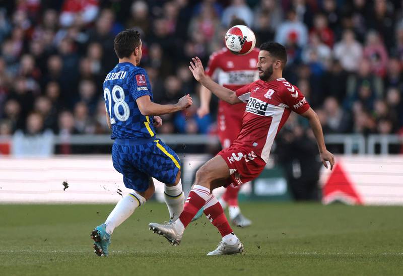 Cesar Azpilicueta - 8, Looked comfortable when he had the ball in tight areas and defended well throughout the game. Did brilliantly to dispossess Watmore when it appeared the substitute might break through. 
Action Images