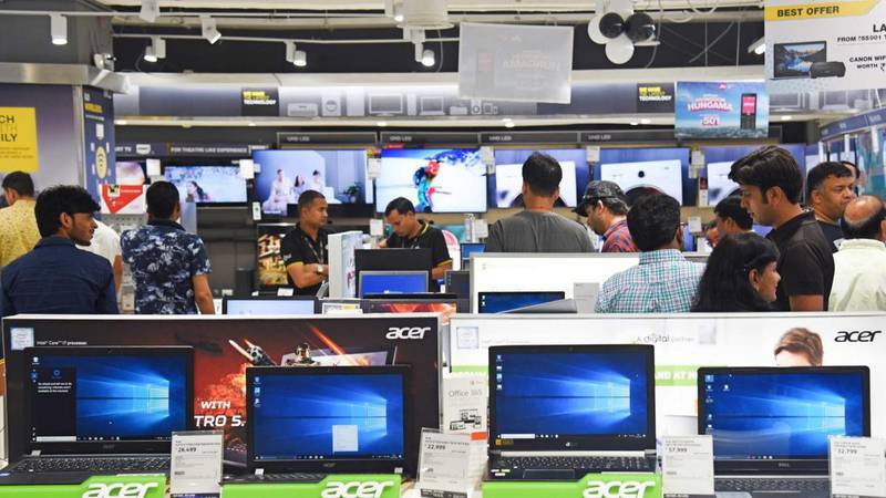 The desk-based PC market will shrink as consumers will prefer latest laptops and tablets, says Gartner. Getty 