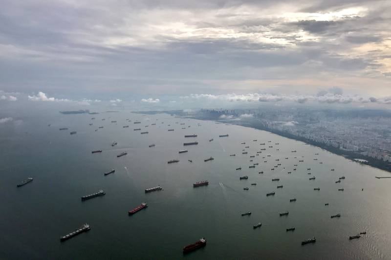 The Singapore Strait is one of the busiest waterways in the world. Reuters