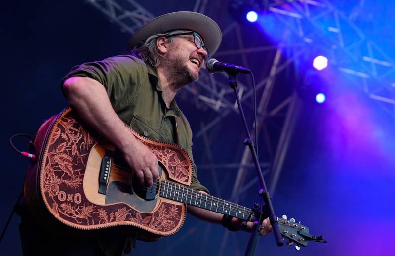 Jeff Tweedy, of US music band Wilco, said new album 'Cruel Country' has the band taking stock on the state of US  society. EPA